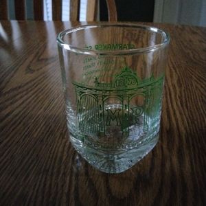 Vintage Monmouth Park Glass Tumbler Haskell Collectible